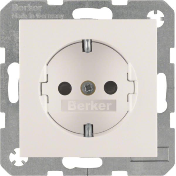 BER S1 Schuko Kombi mit         47231909    erh. Ber.-sch. polarweiss matt