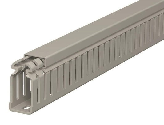OBO LKV 50025 Verdrahtungskanal          50x25x2000 PVC steingrau RAL7030 6178310
