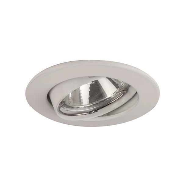 BRUM Strahler Guss weiss         2169.07     GU5,3 50W DA68mm schwenkbar