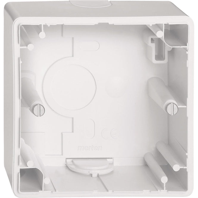 Merten AP-Gehäuse 1fach     MEG4014-1425 aktivweiß glänz. M-SMART M1 ARTEC OCTO