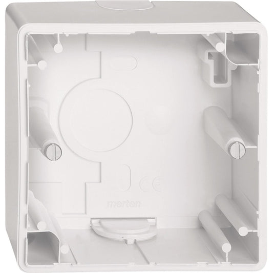 Merten AP-Gehäuse 1fach     MEG4014-1425 aktivweiß glänz. M-SMART M1 ARTEC OCTO