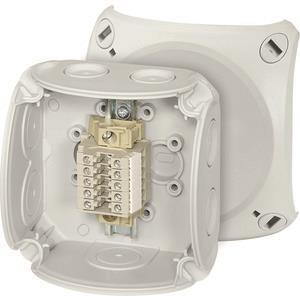 Hensel Reihenklemmenkasten, 5  RK 0205 T Klemmen WKM 2,5qmm, m.Außenlaschen