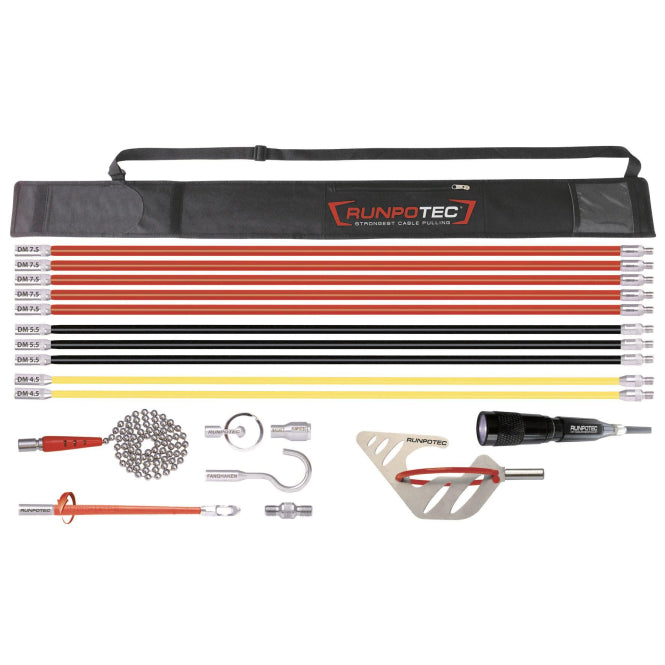 RUNP RunpoSticks Comfort Paket 19-tlg.   Kabeleinziehhilfe                  10020