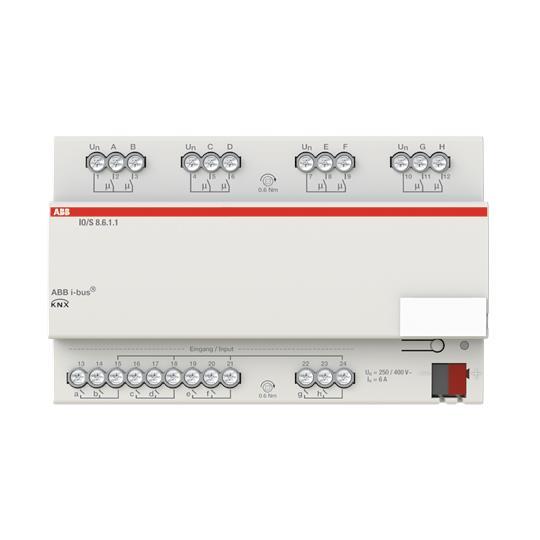 ABB ABB-I/O Aktor Type IO/S  IO/S8.6.1.1 8.6.1.1 2CDG110169R0011