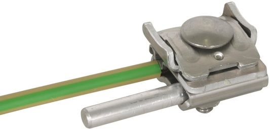 DEHN UNI-Falzklemme NIRO/Al f. Rd 365250 8-10mm Leiter 4-50qmm f. Falze 0,7-8mm