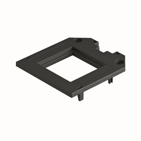 OBO UT3 P1 Abdeckplatte f.UT3 1 Modul45  82,5x76x4 PA gsw RAL9011 7408751