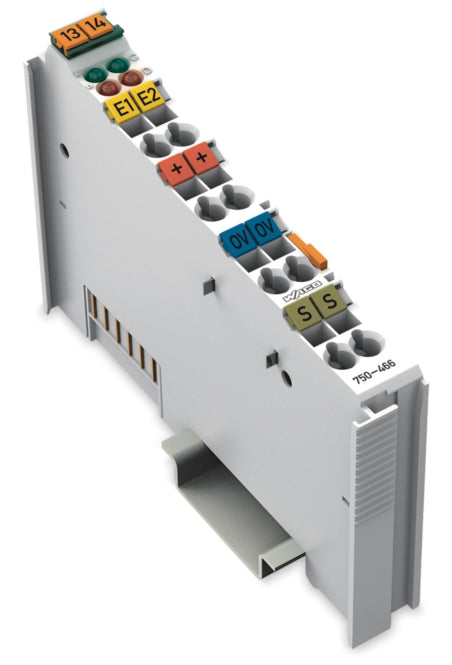 WAGO 750-466 2-Kanal-Analogeingang,4     20 mA, Single-Ended,lichtgrau