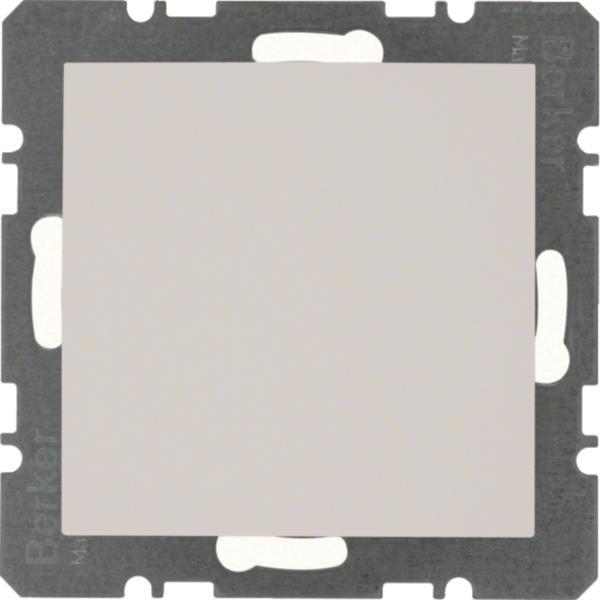 BER S1 Blindabdeckung ohne      10091909    Sockel polarweiss matt