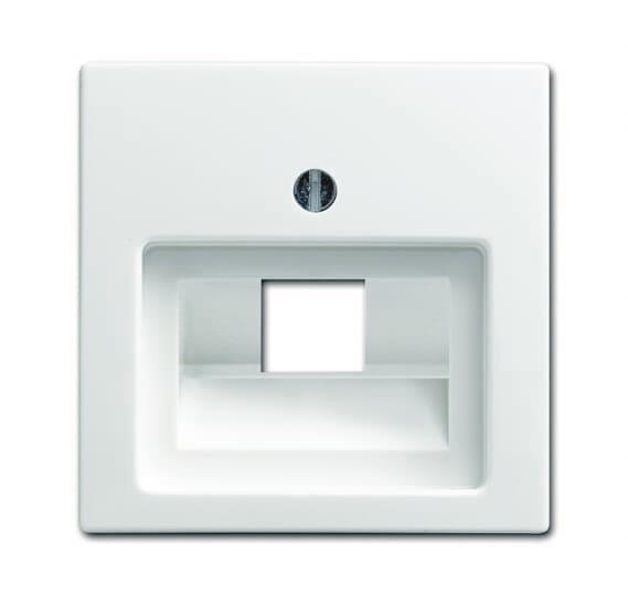 BJ balance SI Abdeckung für UAE 1803-914   1fach alpinweiß