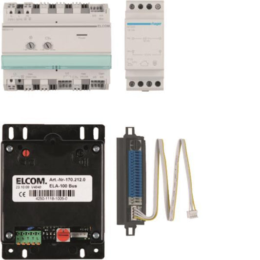 ELCOM AUDIO-Kit i2Audio+2Draht   REK001Y 1-16 Teilnehmer