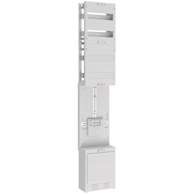 ABN Zählerplatz 3Pkt 1R 1V       ZV19010 4-reihig o.V./B.m.SAS 5p.BxH:250x1350mm