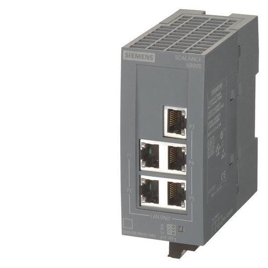 Siemens 6GK50050BA001AB2 SCALANCE XB005  unmanaged Ind. Ethernet Switch