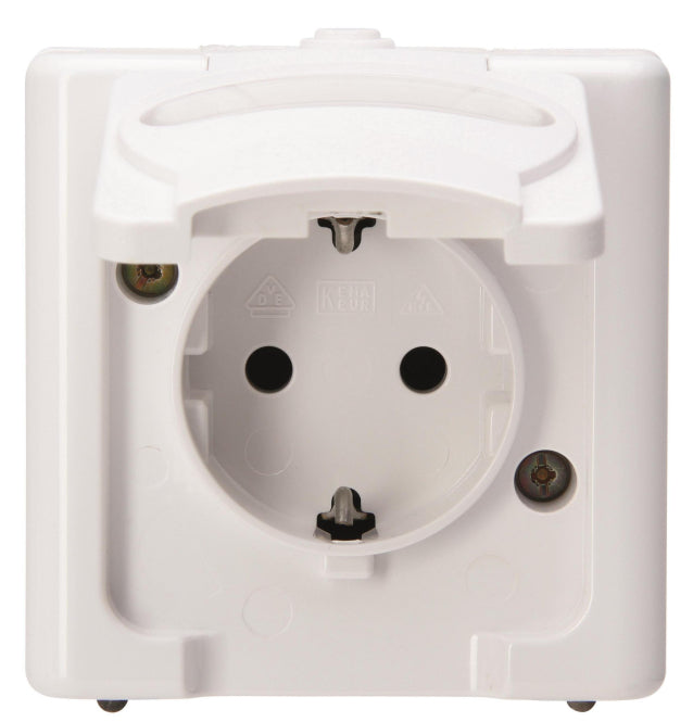 KOPP APWG Blue Electric      1033.0200.7     Schuko 1fach arktis-weiss