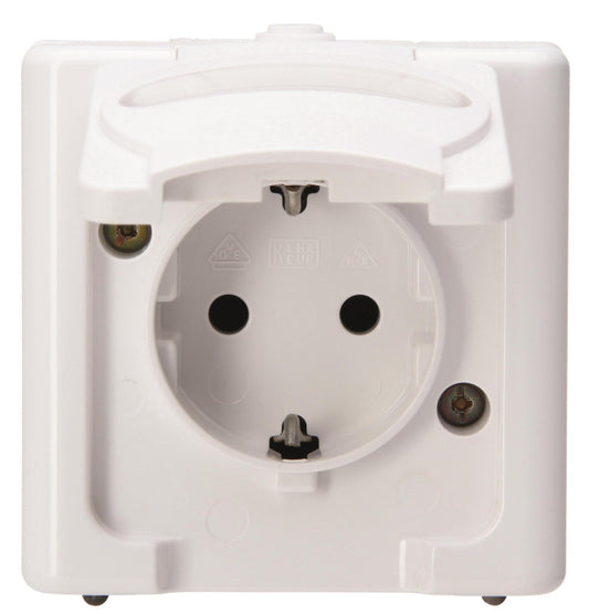 KOPP APWG Blue Electric      1033.0200.7     Schuko 1fach arktis-weiss