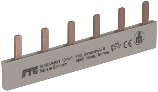 FTG Stift E6 1p 6TE 10qmm      ESS10610A Sammelschiene Eurovario f.ABB compact