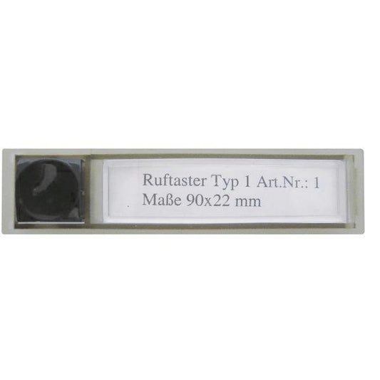 BTicino 1 Ruftaster 90x22mm              f.Türstationen TERRANEO
