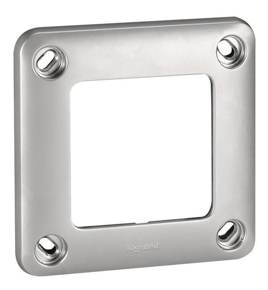 Legrand 077851 Rahmen 1-fach Soliroc     IP55 IK10 grau