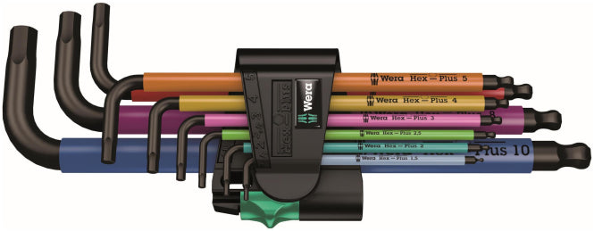 Wera Winkelschlüssel-Satz Multicolour    9-teilig                     05073593001