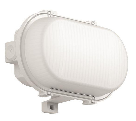 RZB Ovalleuchte 6,5W IP65     501048.009    780/990lm 4000K SKI Glas opal/struk