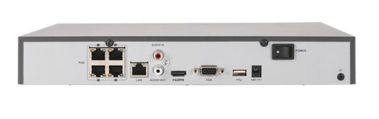 ABUS  Komplett-Set mit NVR    TVVR36422D und 2 PoE Mini-Dome-Kameras