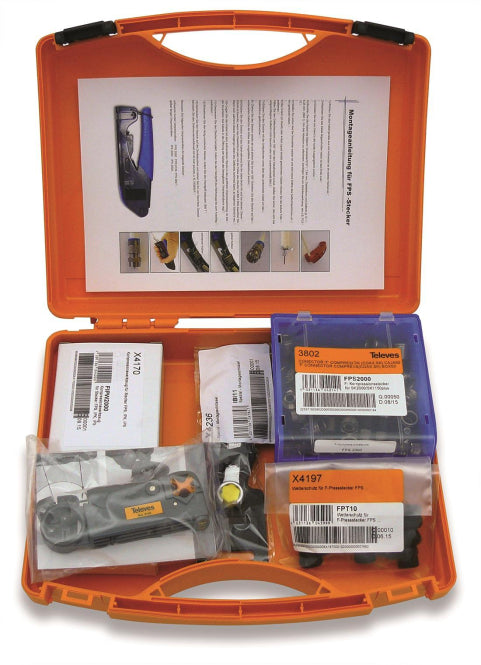 Televes Profi-Set                PPS2000        für Pressstecker / Kompression
