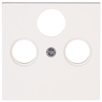 KOPP HK07 Koax Abdeckung       491029008     reinweiß    3fach