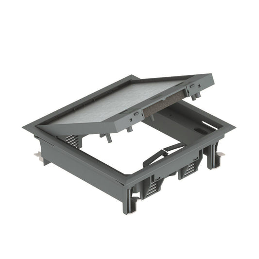 OBO GES4-2U10T 7011 Geräteeinsatz        ** f.Unimontage 222x222x65 PA 7405145