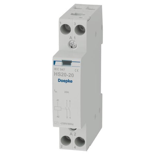 DOEP Inst.Schütz 2S 20A     HS20-20/230V **   230V