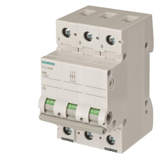 Siemens Ausschalter 63A 3p      5TL13630 **