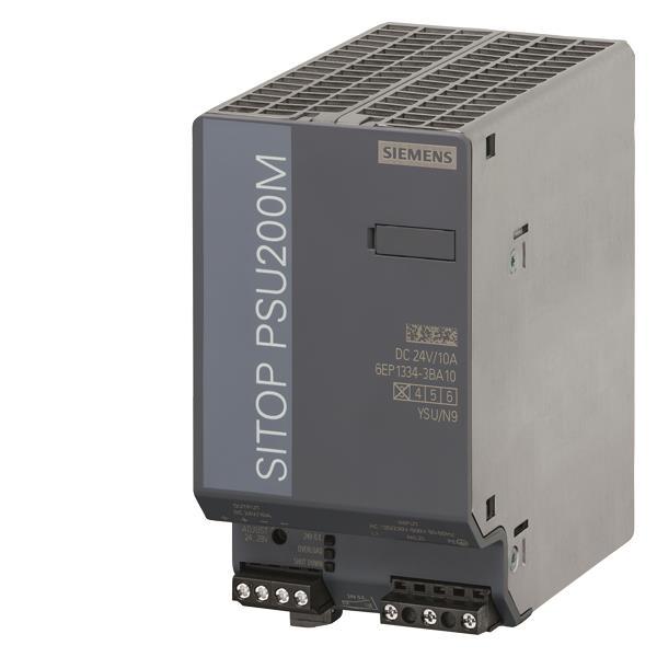Siemens 6EP13343BA10 SITOP PSU200M       24V/10A geregelte Stromversorgung