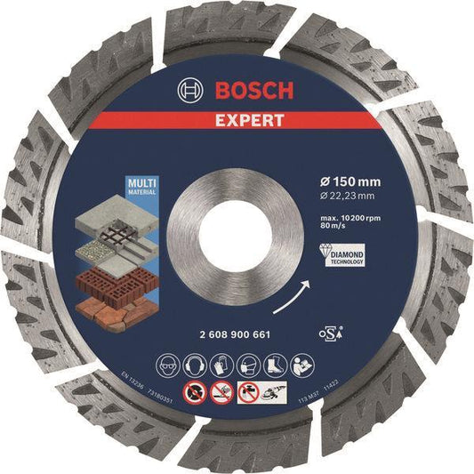 Bosch EXPERT Diamant-Trennscheibe 150mm  Multi Material                2608900661