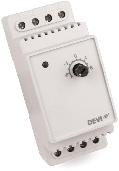 DEVI Thermostat             Devireg 330  -10/+10 Grad f. Hutschiene      140F1070