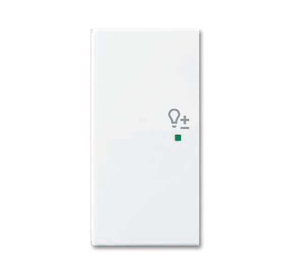 BJ Wippe/L 2f Dimmer         6234-21-914   alpinweiß Busch-free@home balance SI