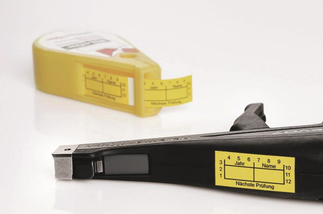 Hellermann QNPRUEFYPH-103-YE Prüf-       Etiketten Geprüft gelb 590-00162