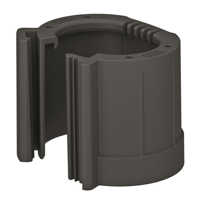 OBO 129 TB M40 SW Rohrendtülle teilbar   metrisch M40 PE schwarz 2047979