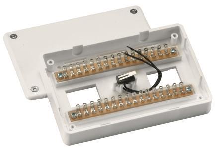 ABUS Aufputz-Lötverteiler 32-    VT4100W polig weiss VdS-C
