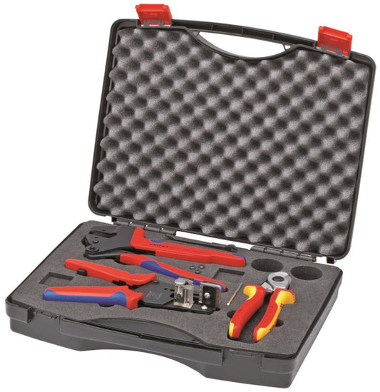 Knipex Photovoltaik-Koffer   979101      Koffer, 3-tlg 979101