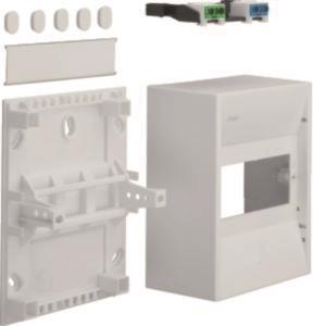 Hager Miniverteiler gamma 6Modul  GD106N IP30 1xPE 1xN