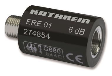 KATH Dämpfungstecker 6dB          ERE 01     0-2400MHz