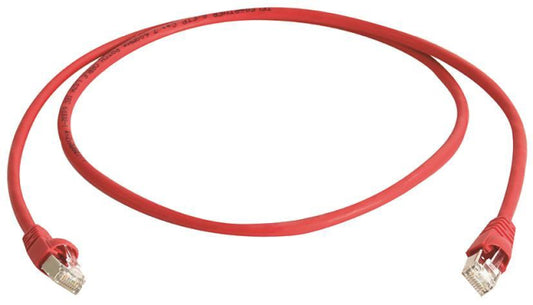 TG Patchkabel S-FTP 5m    L00003A0057    FS500 MP8 LSZH rot Cat6A 500MHz Iso EA