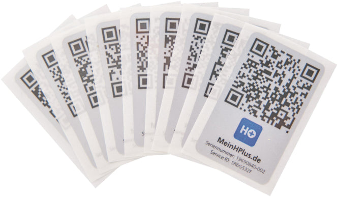 Hekatron   Mein HPlus Service-Codes 10er 30-6800118-01-01