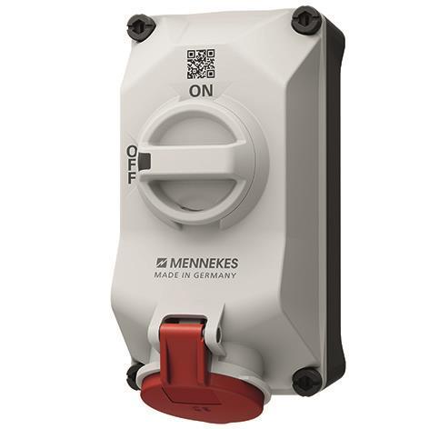 Mennekes Wandsteckdose          5601506G abschaltbar-verriegelt