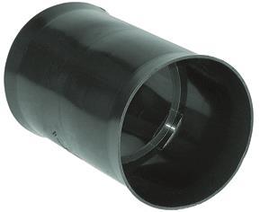 Fränkische Kabuflex-Muffe 40 schwarz     Doppelsteckmuffe SD 19910040