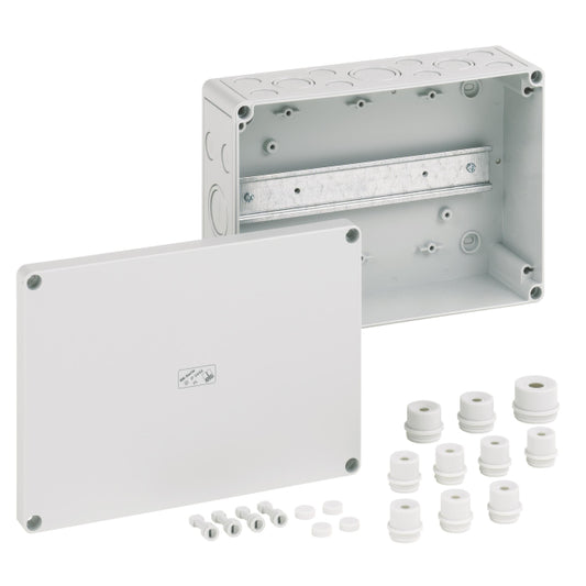 SPELS Reihenklemmen-Kasten      RK 4/25L      leer Ink. Zubehör         62591601