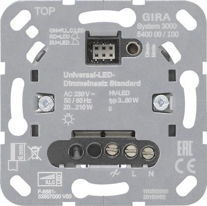 GIRA 540000 S3000 Uni-LED-Dimmeinsatz    Standard Einsatz