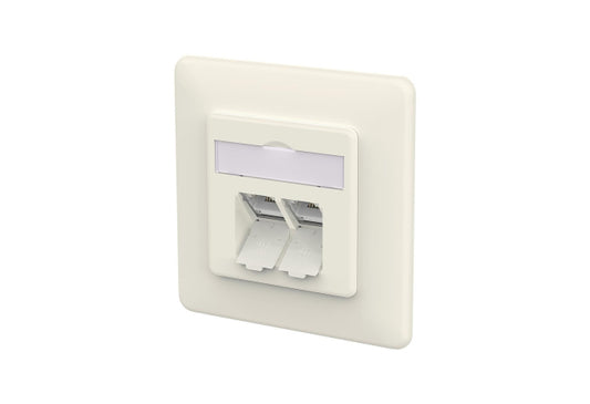 Metz E-DAT C6A LSA++ 2 Port 130E381002-I UP reinweiß