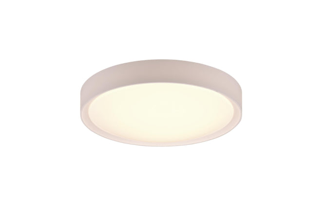 TRIO LED-Deckenleuchte CLARIMO 659011801   18W 1850Lm 3000K ws IP44 D330mm