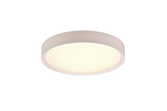 TRIO LED-Deckenleuchte CLARIMO 659011801   18W 1850Lm 3000K ws IP44 D330mm