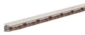 Hager Phasenschiene 3polig       KDN380B Gabelanschluss 16qmm 80A 57 Module