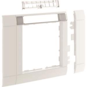 Hager Rahmenblende modular   GR0802A9016 ZS 55mm OT80 hfr Bfeld verkehrsweiß